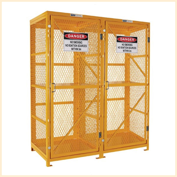 Forklift Gas Storage Cage