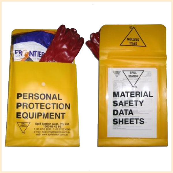 PPE & MSDS Storage Sleeve